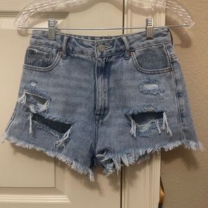 Pacsun Distressed Denim Shorts